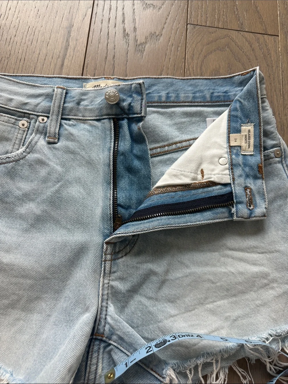 Madewell Relaxed Denim Shorts